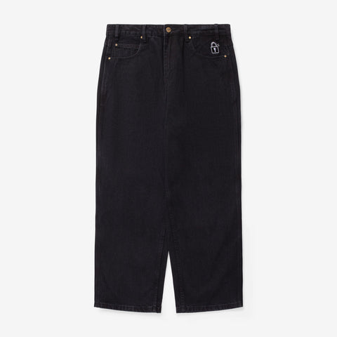Lock Baggy Denim Jeans | BGQ32453030
